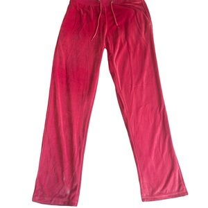 Vintage TRACKSUIT pants velvet pink